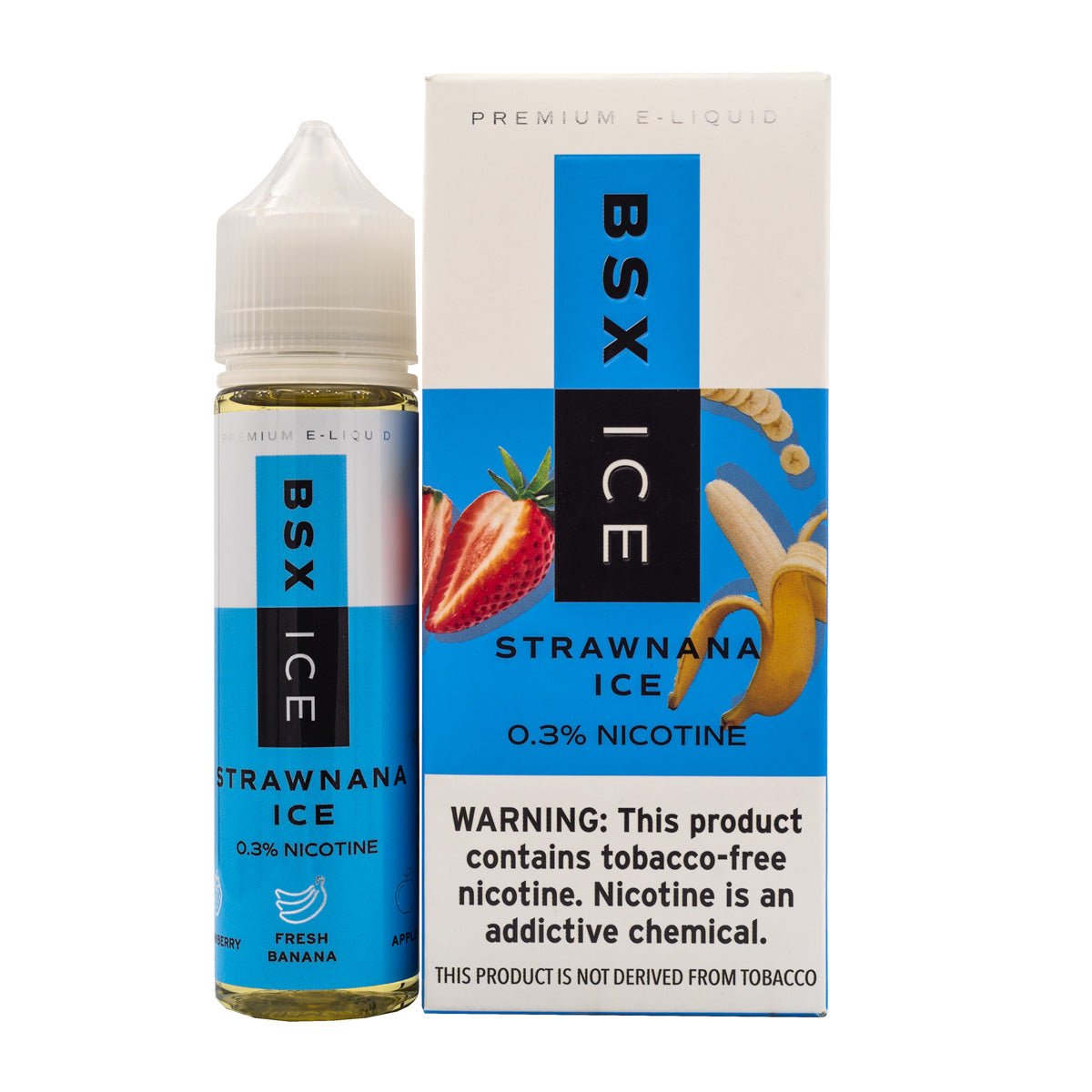 GLAS BSX ICE - STRAWNANA ICE - 60ML - EJUICEOVERSTOCK.COM