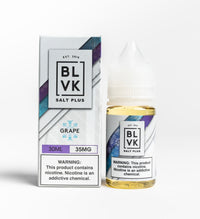 Thumbnail for Grape Ice by BLVK Salt Plus 30ML Saltnic - EJUICEOVERSTOCK.COM