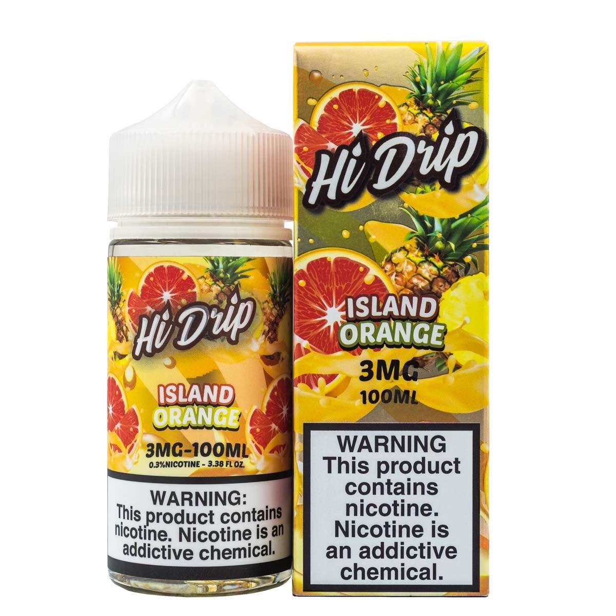 HI DRIP - ISLAND ORANGE - 100ML - EJUICEOVERSTOCK.COM
