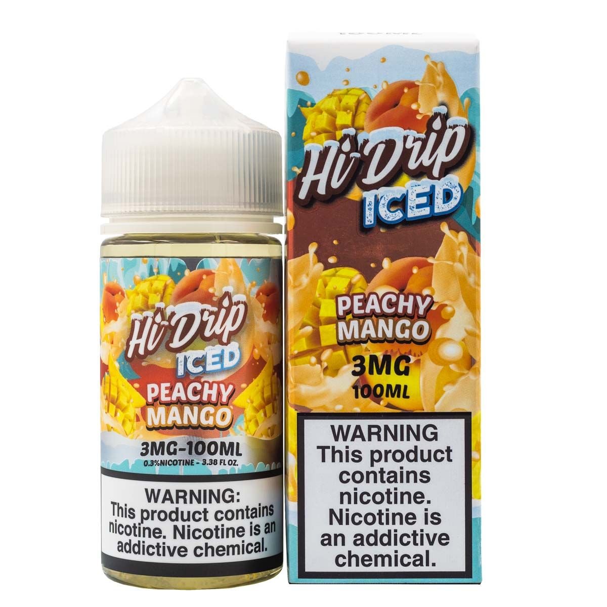 HI DRIP - PEACHY MANGO ICED - 100ML - EJUICEOVERSTOCK.COM