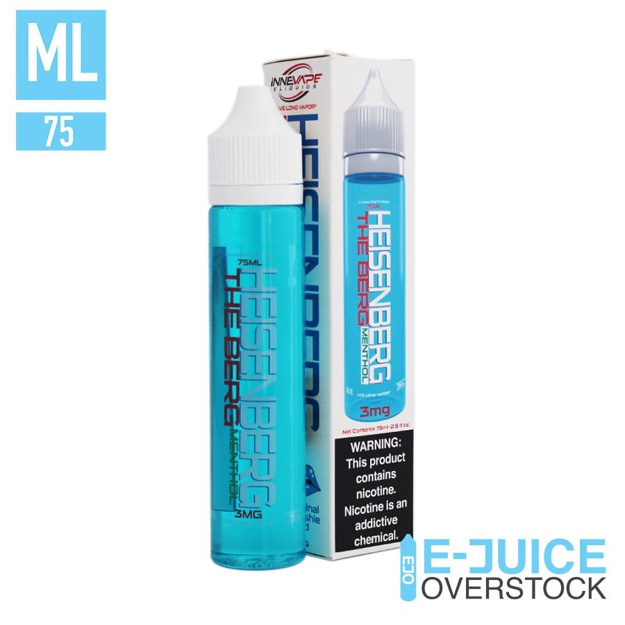 INNEVAPE E-LIQUID HEISENBURG MENTHOL - 75ML - EJUICEOVERSTOCK.COM