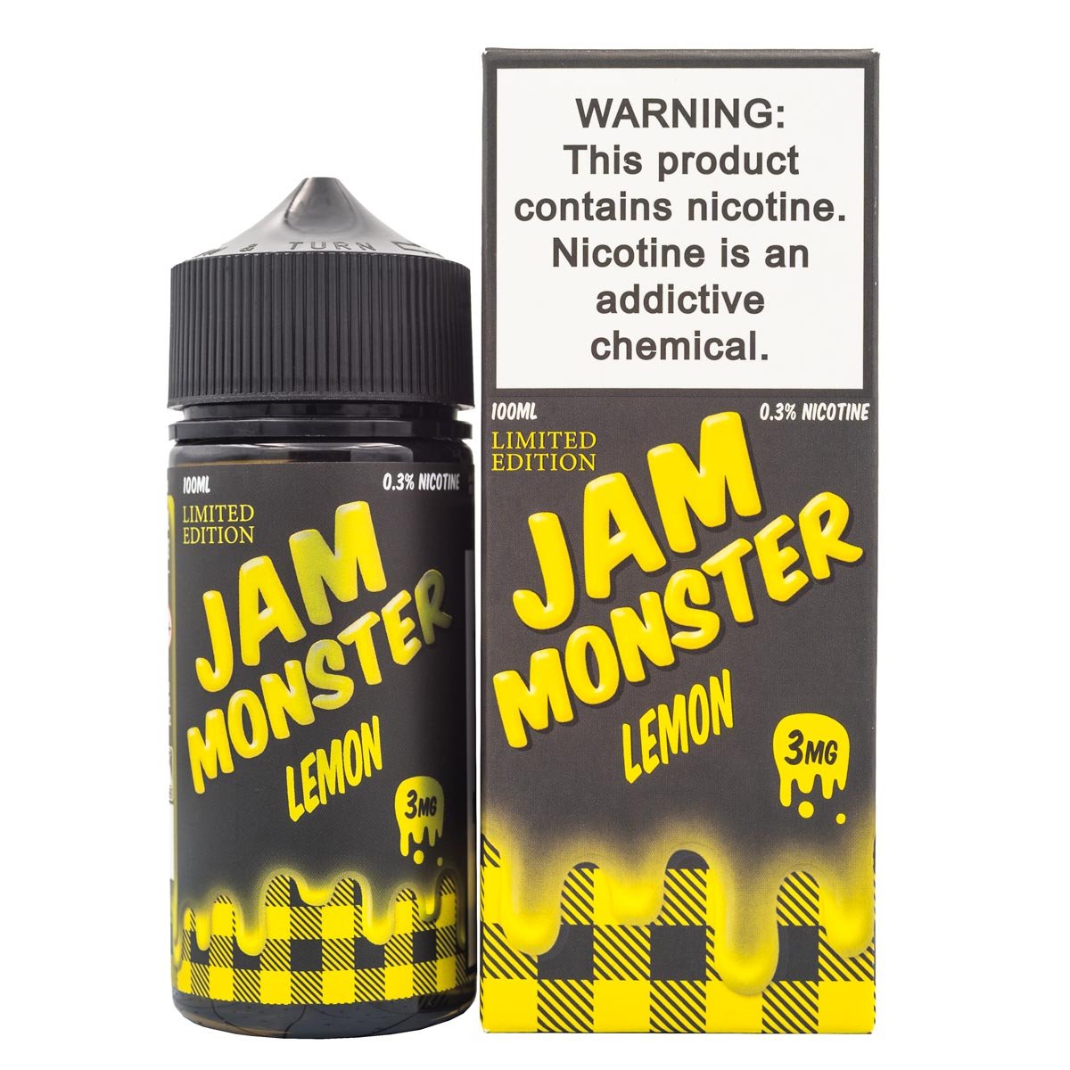 JAM MONSTER - LEMON - 100ML - EJUICEOVERSTOCK.COM