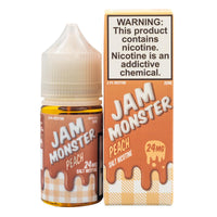 Thumbnail for JAM MONSTER SALTS - PEACH - 30ML - EJUICEOVERSTOCK.COM