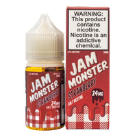 Thumbnail for JAM MONSTER SALTS - STRAWBERRY - 30ML - EJUICEOVERSTOCK.COM