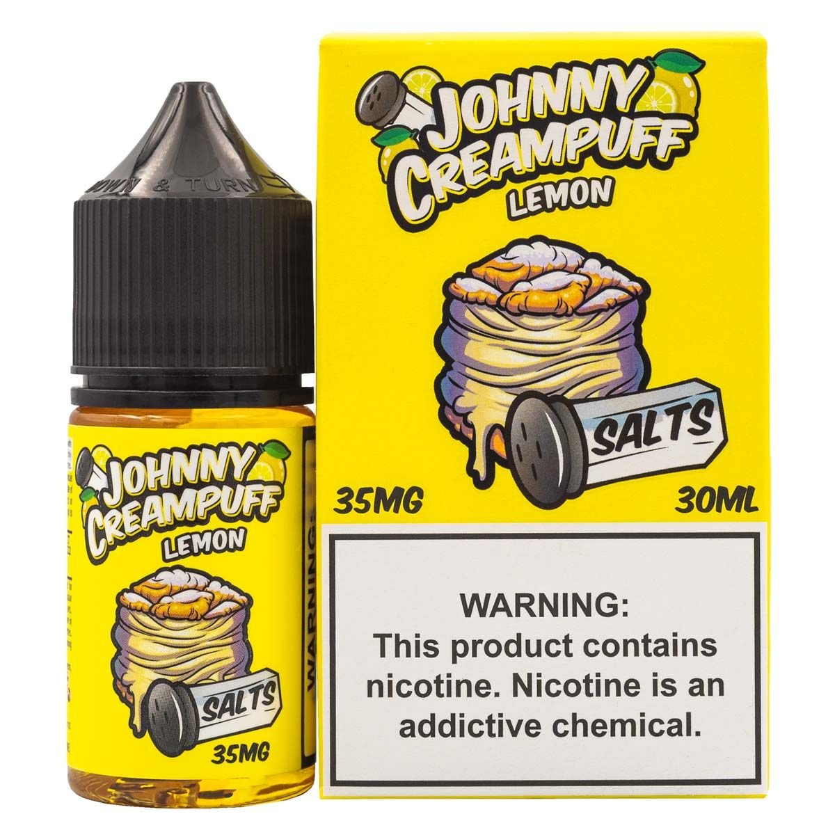 JOHNNY CREAMPUFF - LEMON - 30ML - EJUICEOVERSTOCK.COM