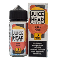 Thumbnail for JUICE HEAD E-LIQUID GUAVA PEACH FREEZE - 100ML - EJUICEOVERSTOCK.COM