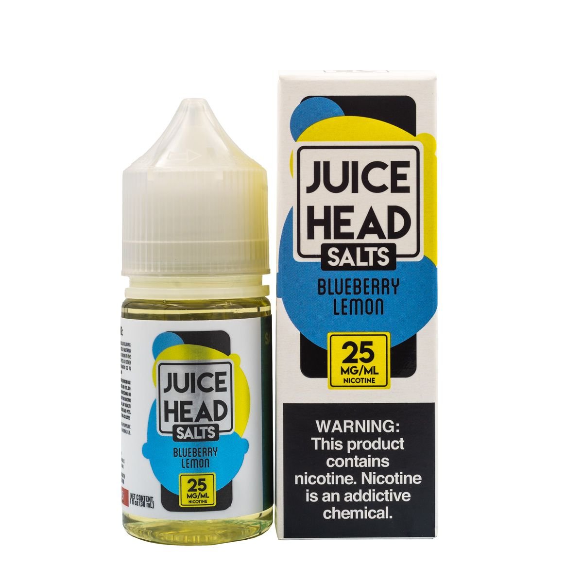 JUICE HEAD SALTS BLUEBERRY LEMON - 30ML - EJUICEOVERSTOCK.COM
