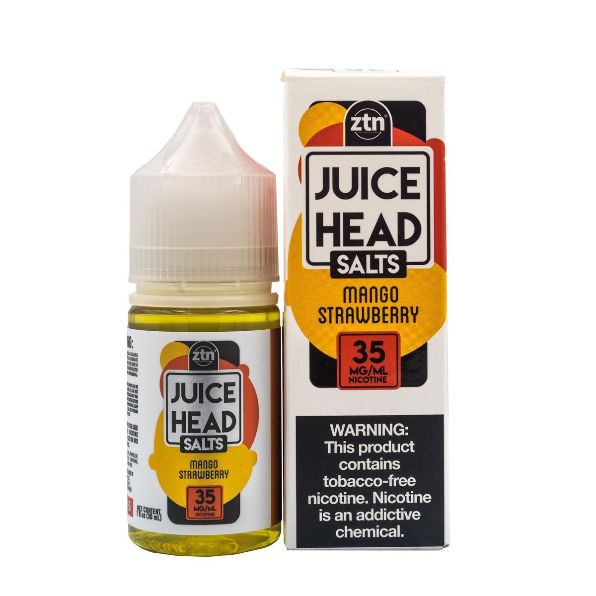 JUICE HEAD SALTS MANGO STRAWBERRY - 30ML - EJUICEOVERSTOCK.COM