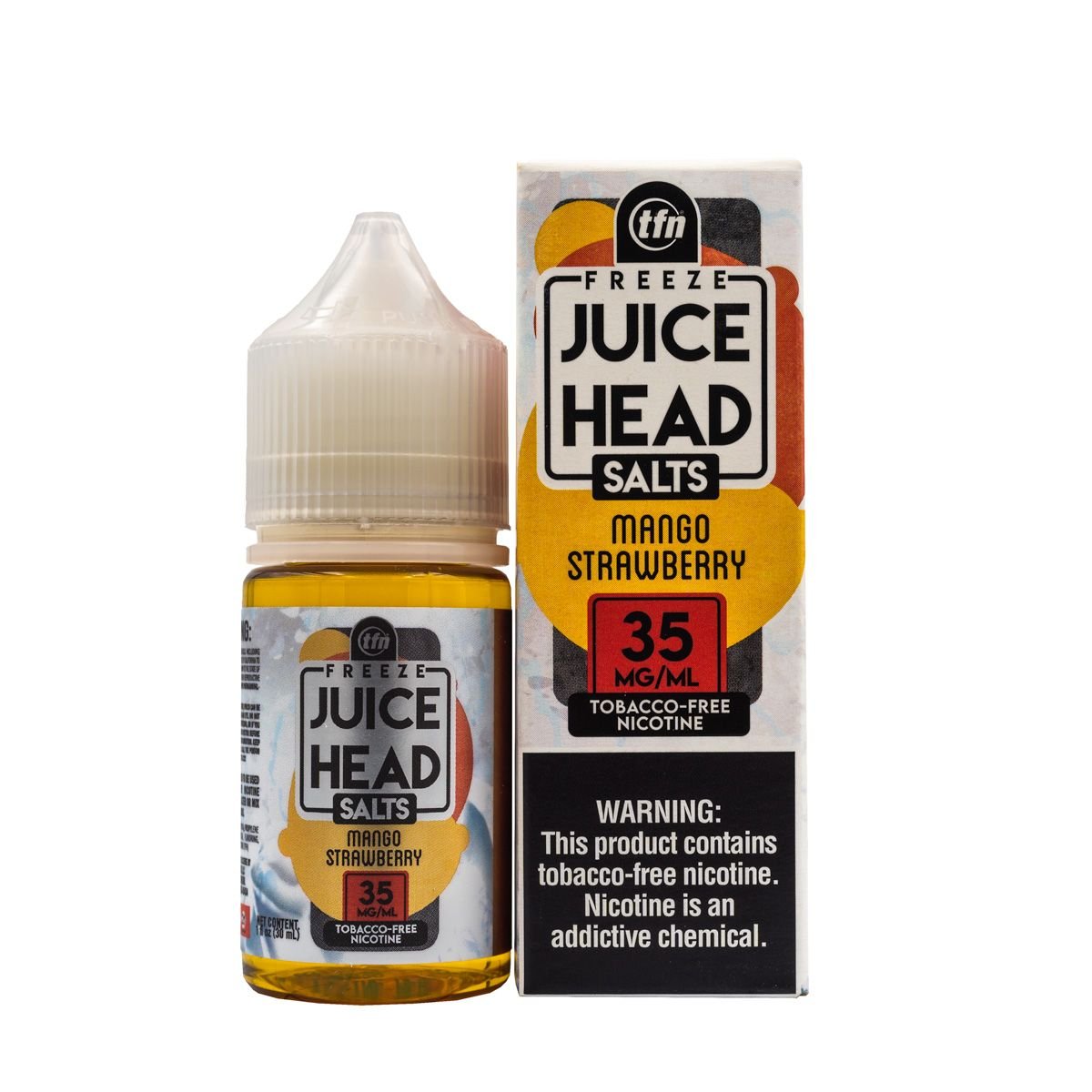 JUICE HEAD SALTS MANGO STRAWBERRY FREEZE - 30ML - EJUICEOVERSTOCK.COM