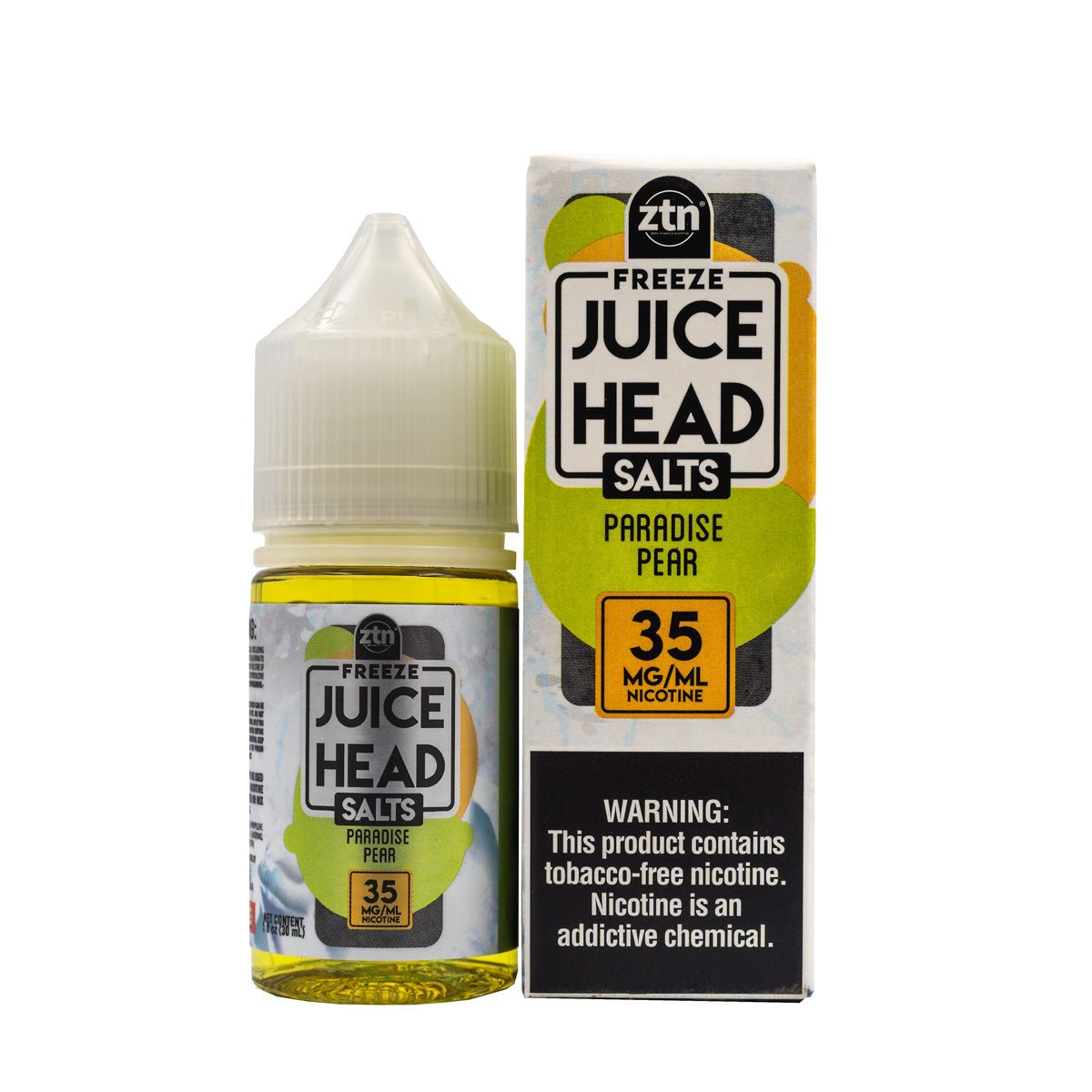 JUICE HEAD SALTS - PEACH PEAR FREEZE - 30ML - EJUICEOVERSTOCK.COM