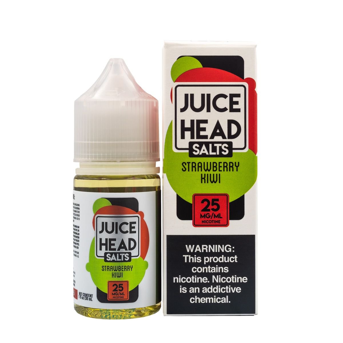 JUICE HEAD SALTS STRAWBERRY KIWI - 30ML - EJUICEOVERSTOCK.COM