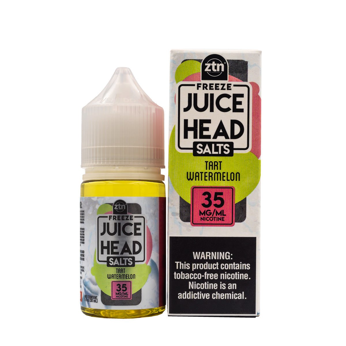 JUICE HEAD SALTS - WATERMELON LIME FREEZE - 30ML - EJUICEOVERSTOCK.COM