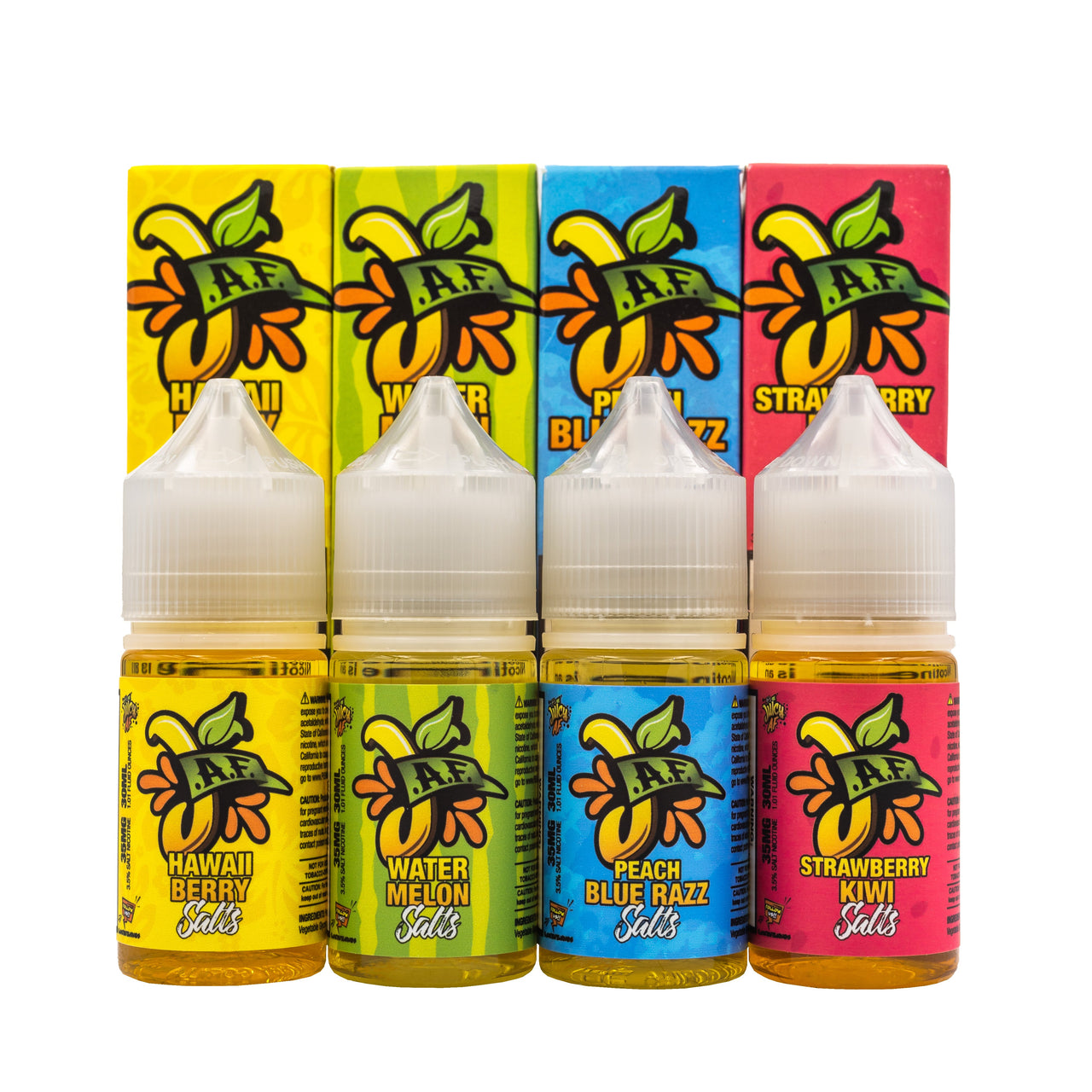 JUICY AF SALT BUNDLE - 4PK - EJUICEOVERSTOCK.COM