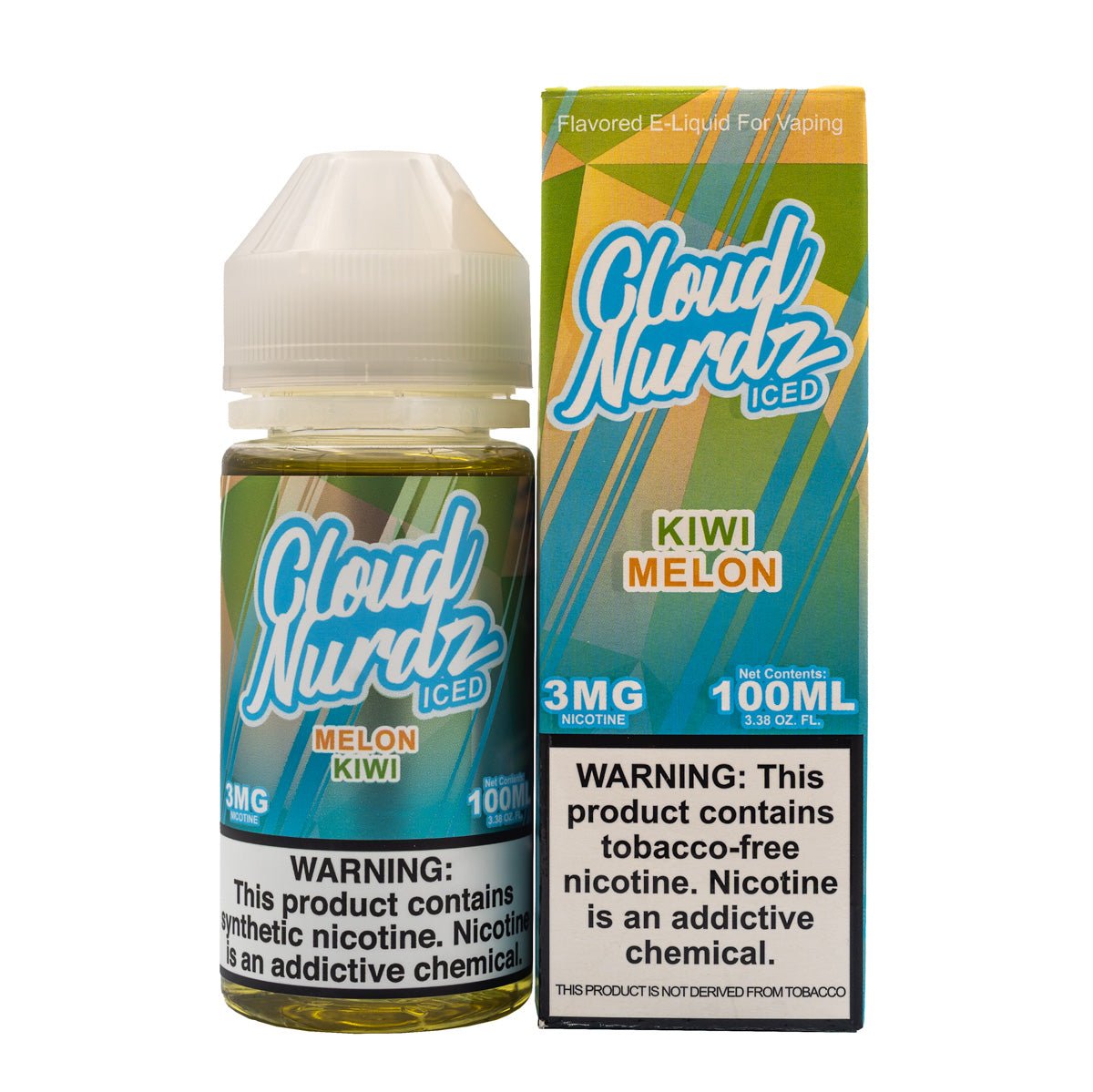 Kiwi Melon Iced by Cloud Nurdz 100ML - EJUICEOVERSTOCK.COM