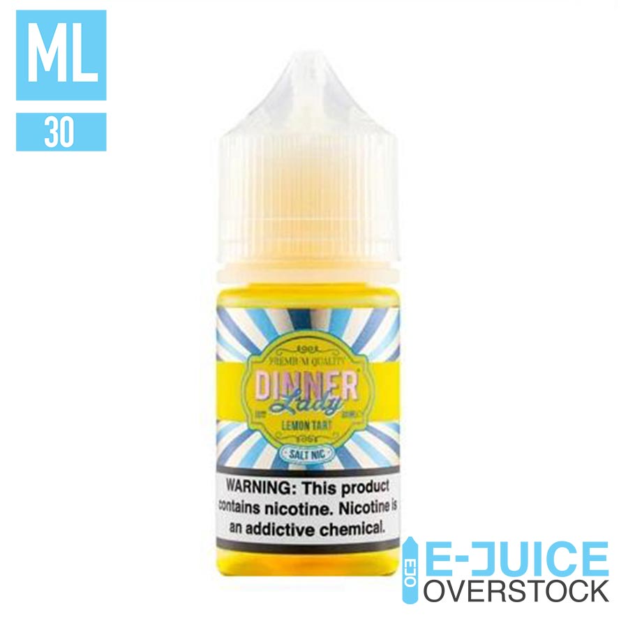 LEMON TART BY DINNER LADY SALTS 30ML - EJUICEOVERSTOCK.COM