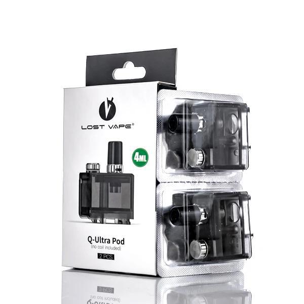 LOST VAPE Q-ULTRA REPLACEMENT PODS - 2PK - EJUICEOVERSTOCK.COM