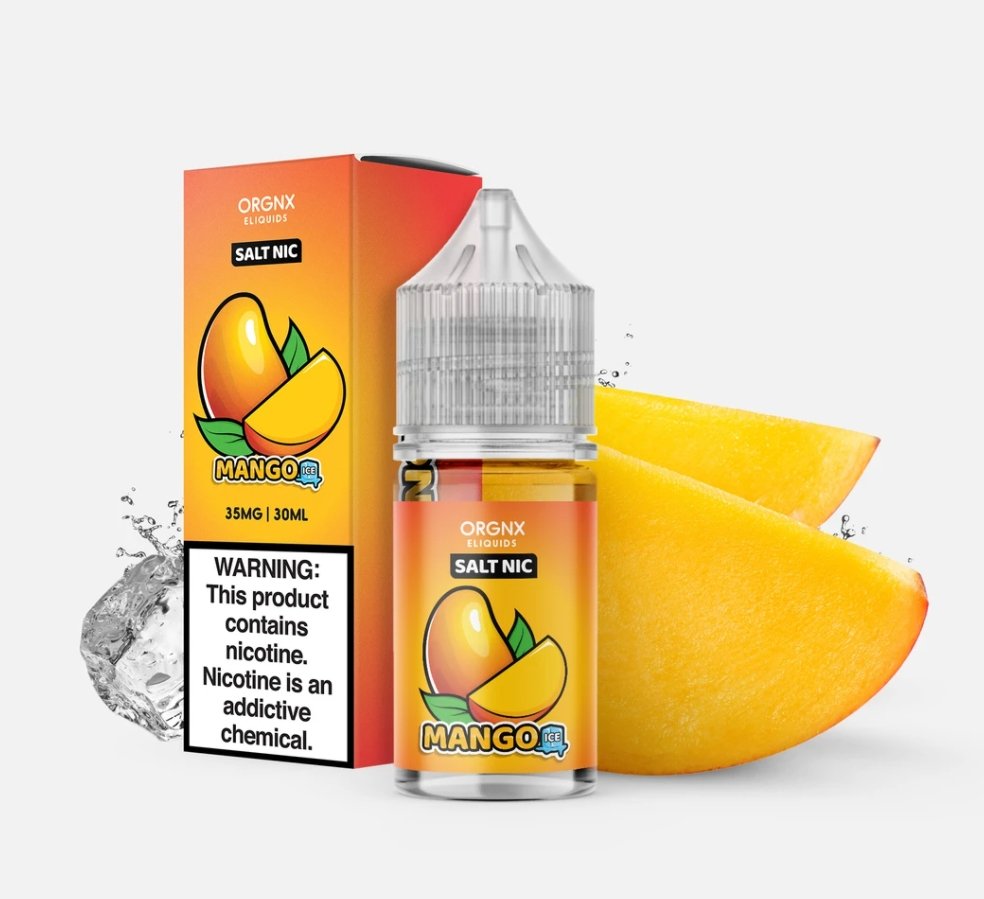 MANGO ICE BY ORGNX 30ML SALT - EJUICEOVERSTOCK.COM