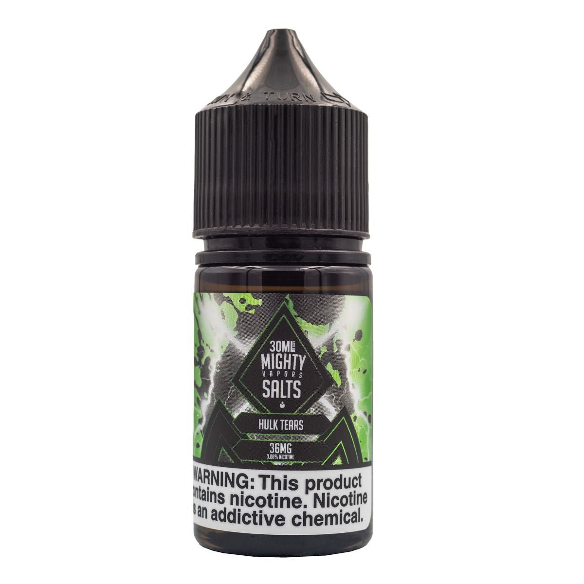 MIGHTY VAPORS SALTS - HULK TEARS - 30ML - EJUICEOVERSTOCK.COM