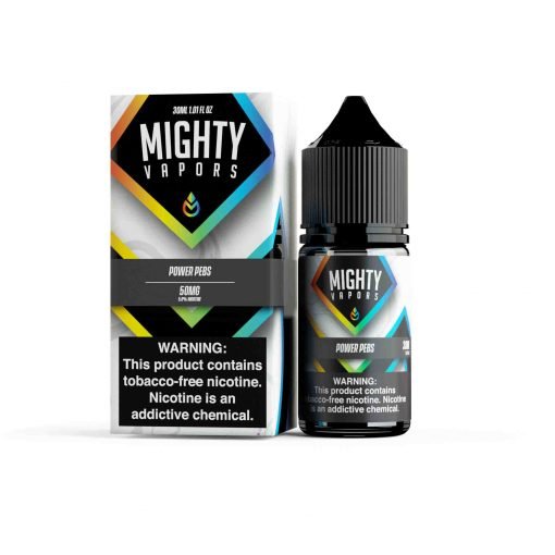 MIGHTY VAPORS SALTS - POWER PEBS - 30ML - EJUICEOVERSTOCK.COM