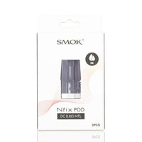 Thumbnail for NFIX REPLACEMENT PODS DC MTL by SMOK 3pk - EJUICEOVERSTOCK.COM