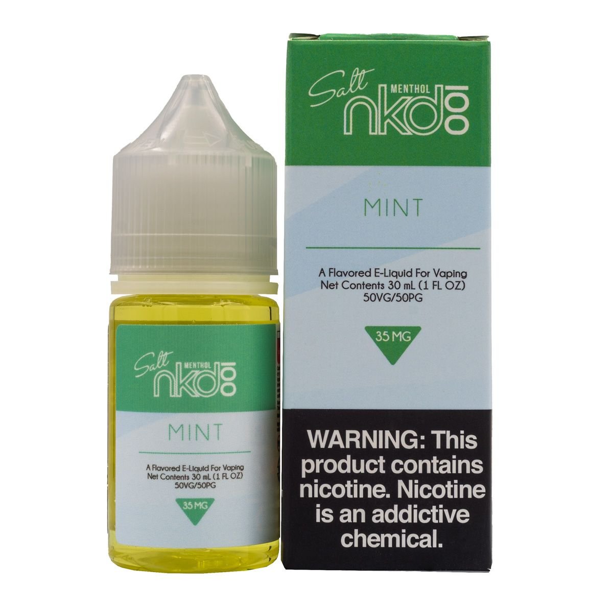 NKD 100 SALT MINT - 30ML - EJUICEOVERSTOCK.COM