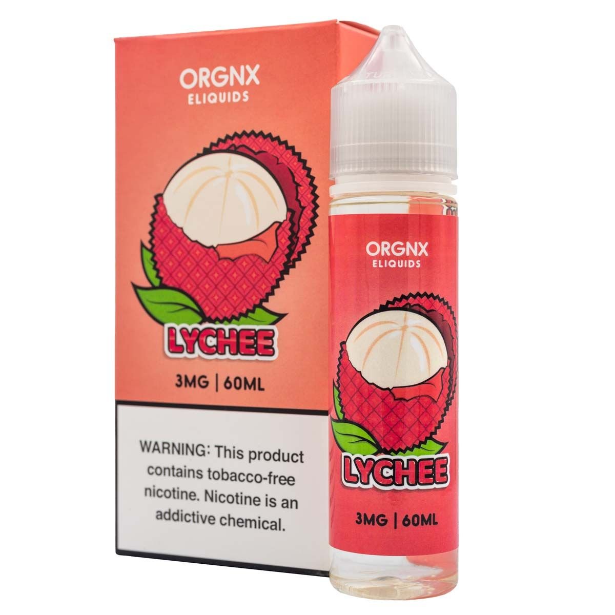 ORGNX ELIQUID - LYCHEE - 60ML - EJUICEOVERSTOCK.COM