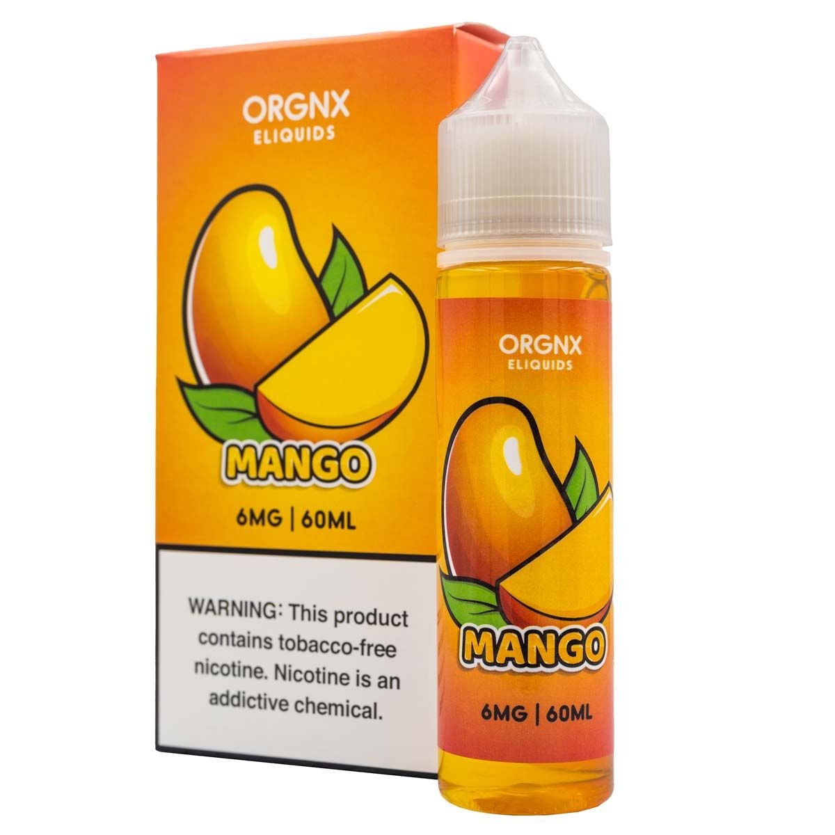 ORGNX ELIQUID - MANGO - 60ML - EJUICEOVERSTOCK.COM