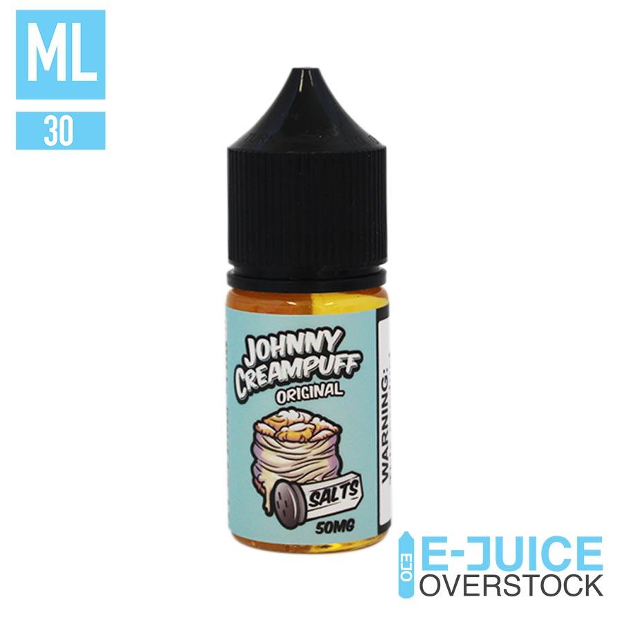 Original Johnny Cream Puff Salts by Tinted Brew 30ML Saltnic - EJUICEOVERSTOCK.COM