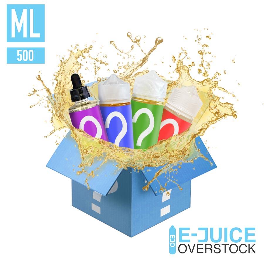 OVERSTOCK MYSTERY EJUICE 500ML BUNDLE - EJUICEOVERSTOCK.COM