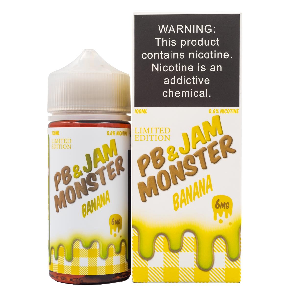 PB & JAM MONSTER - BANANA - 100ML - EJUICEOVERSTOCK.COM