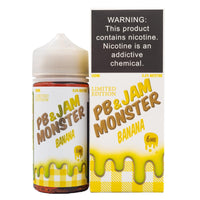 Thumbnail for PB & JAM MONSTER - BANANA - 100ML - EJUICEOVERSTOCK.COM
