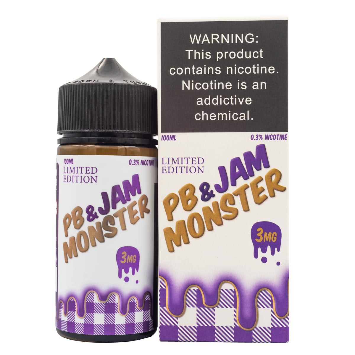 PB & JAM MONSTER - GRAPE - 100ML - EJUICEOVERSTOCK.COM
