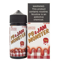 Thumbnail for PB & JAM MONSTER - STRAWBERRY - 100ML - EJUICEOVERSTOCK.COM