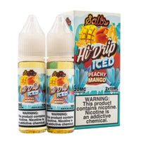Thumbnail for PEACHY MANGO ICED BY HI DRIP 30ML SALTNIC - EJUICEOVERSTOCK.COM