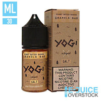 Thumbnail for Peanut Butter Banana Granola Bar by Yogi Salts E-Liquid 30ml - EJUICEOVERSTOCK.COM