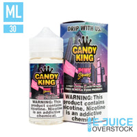 Thumbnail for Pink Squares by Candy King On Salt 30ML - EJUICEOVERSTOCK.COM