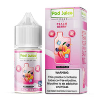 Thumbnail for POD JUICE PJ5000 - PEACH BERRY - 30ML - EJUICEOVERSTOCK.COM