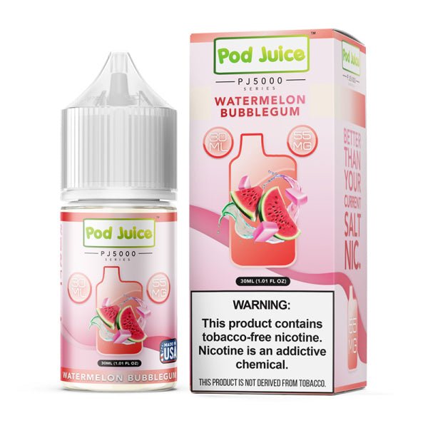 POD JUICE PJ5000 - WATERMELON BG - 30ML - EJUICEOVERSTOCK.COM
