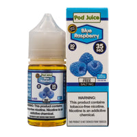 Thumbnail for POD JUICE SALT BLUE RASPBERRY - 30ML - EJUICEOVERSTOCK.COM