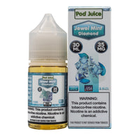 Thumbnail for POD JUICE SALT JEWEL MINT DIAMOND - 30ML - EJUICEOVERSTOCK.COM