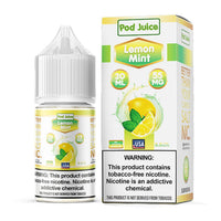 Thumbnail for POD JUICE SALT - LEMON MINT - 30ML - EJUICEOVERSTOCK.COM