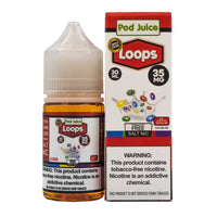 Thumbnail for POD JUICE SALT LOOPS - 30ML - EJUICEOVERSTOCK.COM