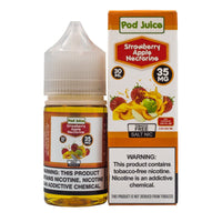 Thumbnail for POD JUICE SALT STRAWBERRY APPLE NECTARINE - 30ML - EJUICEOVERSTOCK.COM