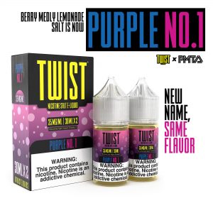 PURPLE NO. 1 (Berry Medley Lemonade) Salt Nic by Twist E-Liquids 2x30mL - EJUICEOVERSTOCK.COM