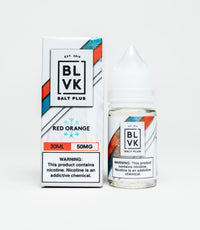 Thumbnail for Red Orange Ice by BLVK Salt Plus 30ML Saltnic - EJUICEOVERSTOCK.COM