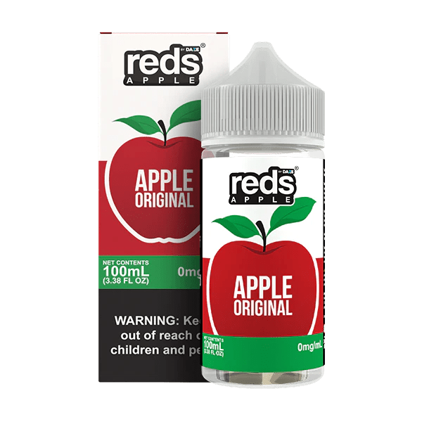 REDS APPLE EJUICE - APPLE - 100ML - EJUICEOVERSTOCK.COM