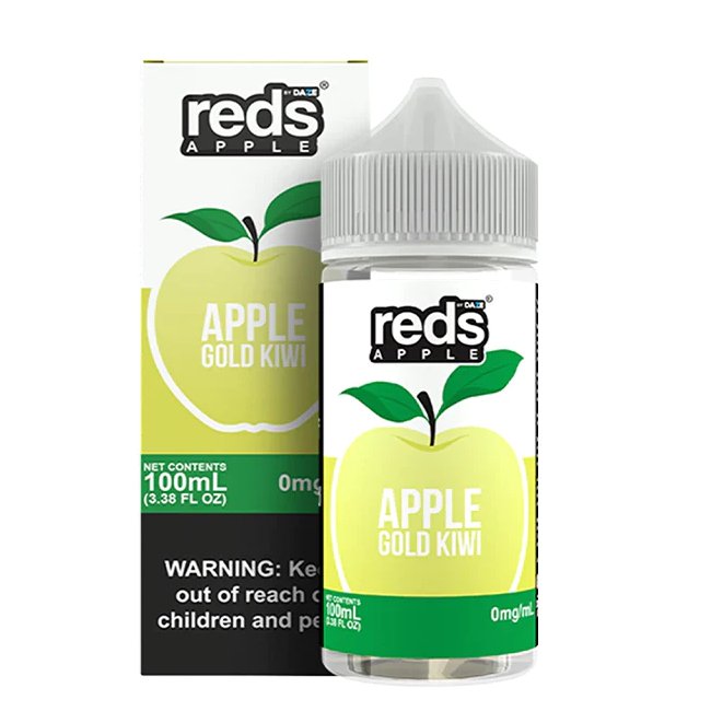REDS APPLE EJUICE - GOLD KIWI - 100ML - EJUICEOVERSTOCK.COM