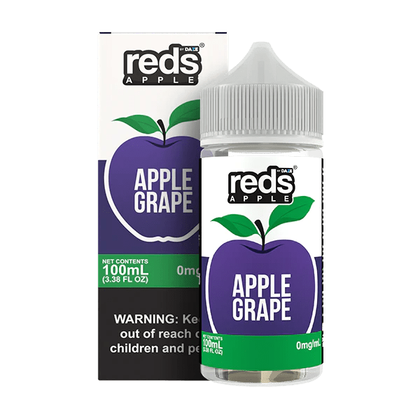 REDS APPLE EJUICE - GRAPE - 100ML - EJUICEOVERSTOCK.COM