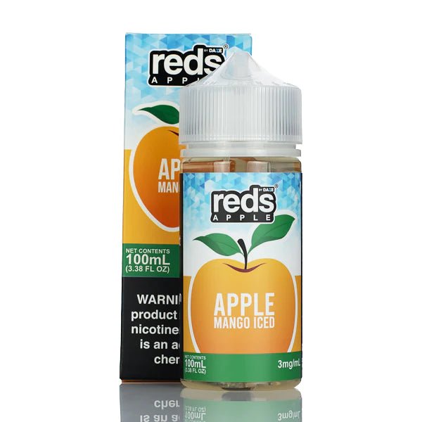 REDS APPLE EJUICE - MANGO ICED - 100ML - EJUICEOVERSTOCK.COM