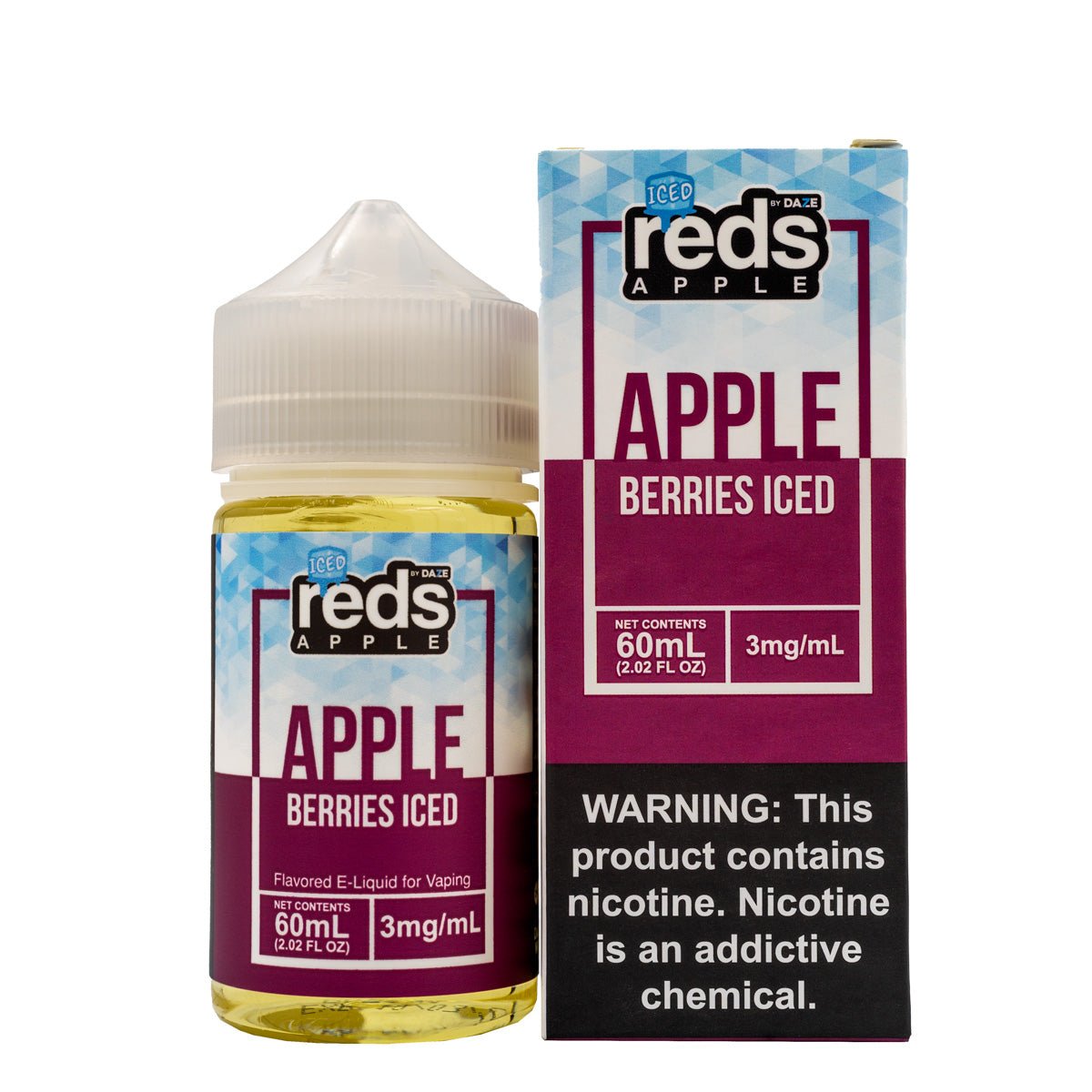 REDS E-LIQUID ICED BERRIES - 60ML - EJUICEOVERSTOCK.COM